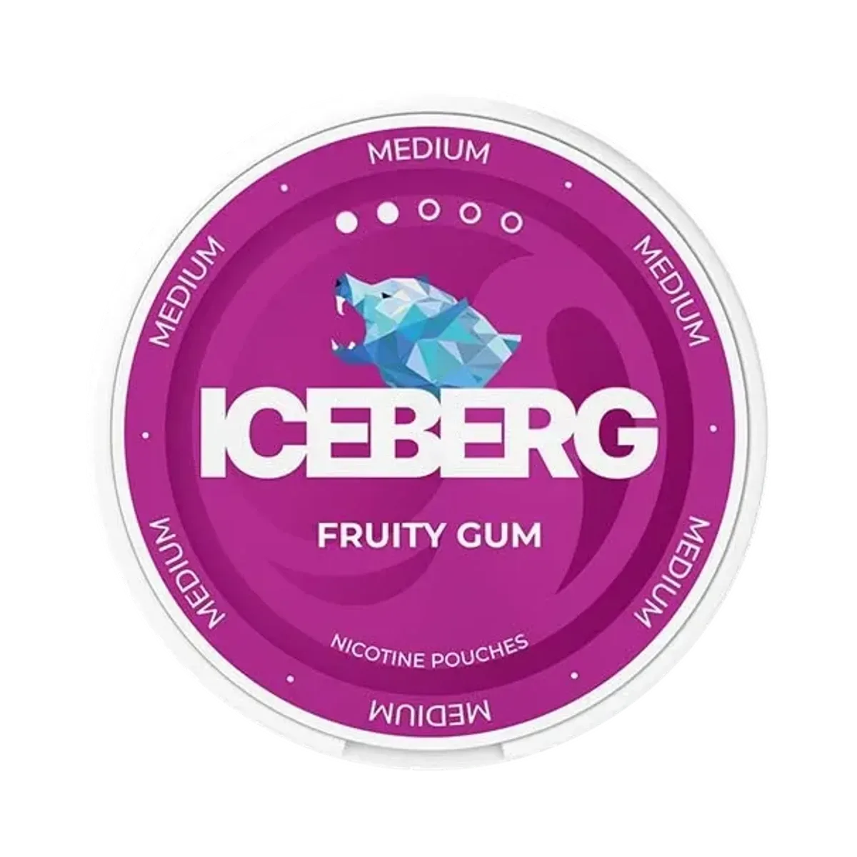 ICEBERG Medium Fruity Gum 20mg