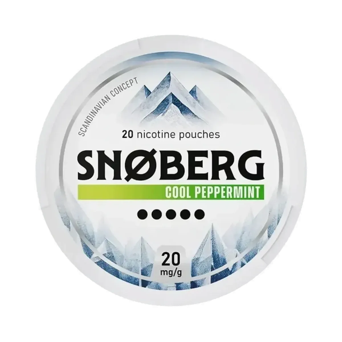 SNOBERG Cool Peppermint 10mg